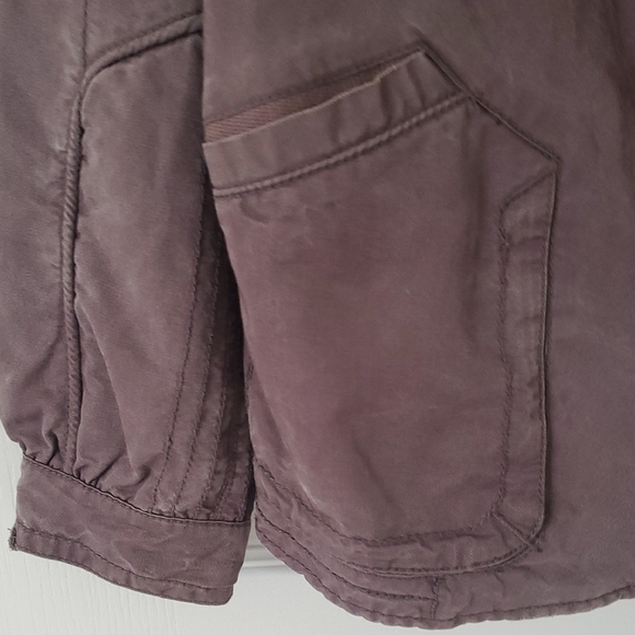 Zadig & Voltaire Purple Cotton Jacket Relaxed Fit- Oversized - Picture 4 of 9